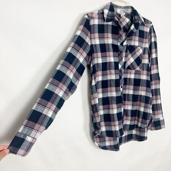 Orvis Women's Plaid Flannel Button Down Shirt Size XS - Picture 5 of 12